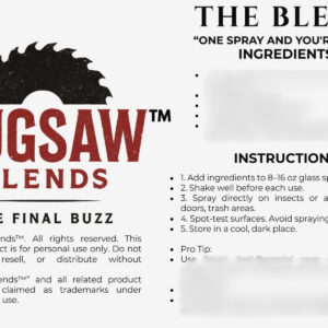 The Killer Recipe Card is your answer to how to get rid of flies and roaches—fast. This isn’t some watered-down DIY fluff. It’s the best roach killer and a powerful natural insect repellent wrapped in one brutal little blend.